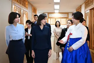 Ziroat Mirziyoyeva Visits National Palace Museum of Korea