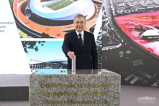 Шавкат Мирзиёев дал старт строительству Олимпийского городка