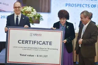 USAID hands over portable and artificial intelligence-driven X-rays to National TB Program