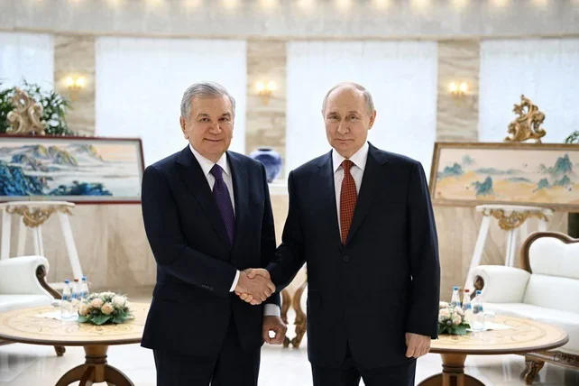 Putin va Mirziyoyev Xitoyda SHHT sammiti doirasida ikki tomonlama uchrashuv o‘tkazadilar