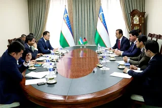 Ўзбекистон АКТ вазири Афғонистон АКТ вазирини қабул қилди
