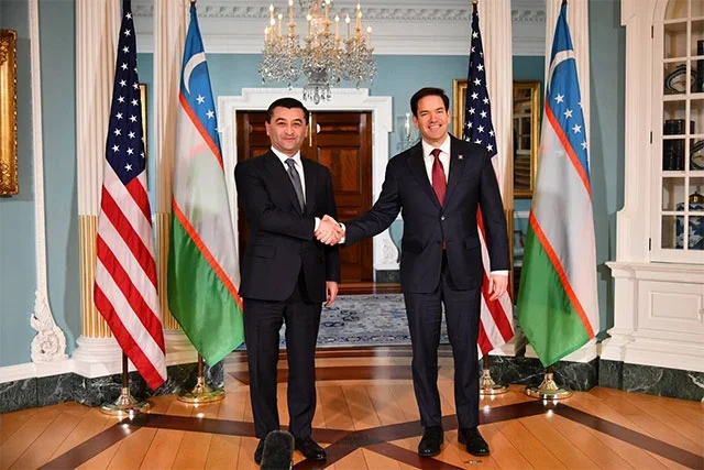Saidov and Rubio discuss reforms and security in Central Asia