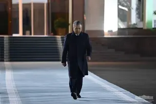 Uzbek President departs for Turkmenistan