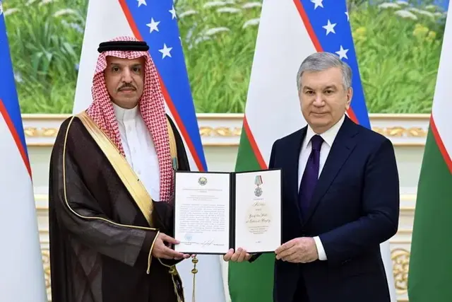 Ўзбекистон Республикаси Президенти Саудия Арабистони элчисини қабул қилди