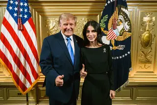 Саида Мирзиёева встретилась с президентом США Дональдом Трампом