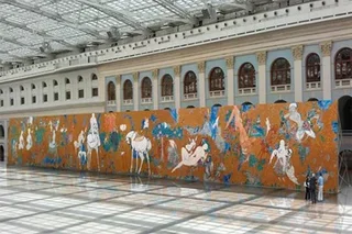 Large paintings to be shown in Tashkent Tourism Fair