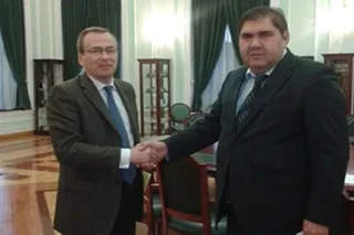 Глава МВЭСИТ принял Посла Франции