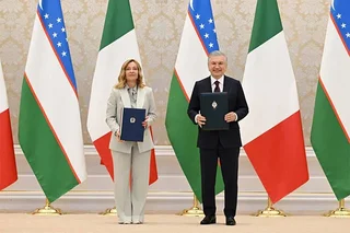 O‘zbekiston va Italiya strategik sheriklikni mustahkamlamoqda