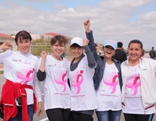 Over 7,000 people participate Race for the Cure in Navoi