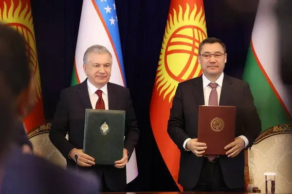 Uzbekistan and Kyrgyzstan sign over 20 bilateral documents