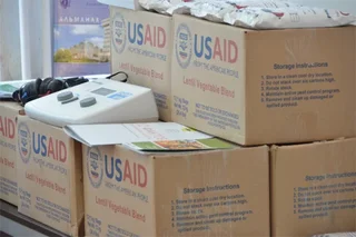 USAID и «Соглом авлод учун» доставили продовольствие уязвимым группам населения