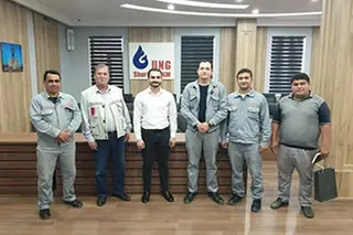 Russian company held presentations on the effectiveness of construction and installation works