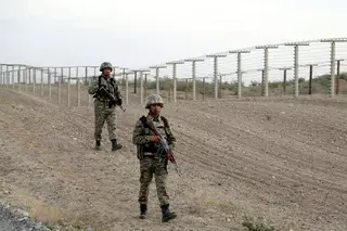 Uzbek border guards shot dead two smugglers on the border with Kyrgyzstan