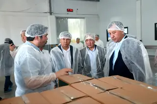 Делегация Казахстана изучила опыт Ташкентской области