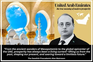 United Arab Emirates: The True Meaning of Modern Prosperity