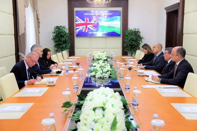 Uzbekistan’s Minister of Justice meets with the Ambassador of the United Kingdom