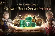 Smilegate LORDNINE Launches Pre-Registration for New Growth-Accelerated Server 'Helena' in Celebration of 1st Anniversary… 32,000 USDt Reward Event Underway