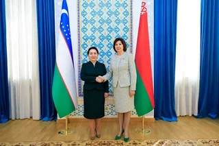 Oliy Majlis Senati Raisi tashrif doirasida Belarus Milliy Majlisi Respublika Kengashi Raisi bilan uchrashdi