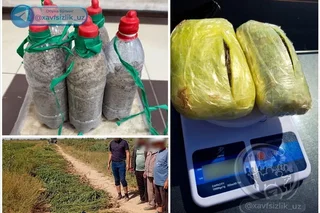 Toshkent va Farg‘onada narkotik bilan bog‘liq jinoyatlar fosh etildi