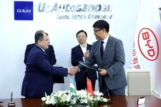 В Узбекистане запускается производство электромобилей BYD
