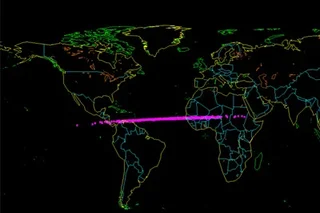 Small asteroid 2014 AA hits earth