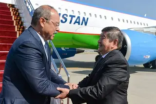 Prime Minister of Uzbekistan arrives in Bishkek on a working trip