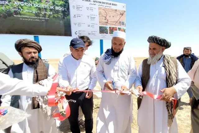 Implementation of "Friendship Orchards" Project Begins in Afghanistan