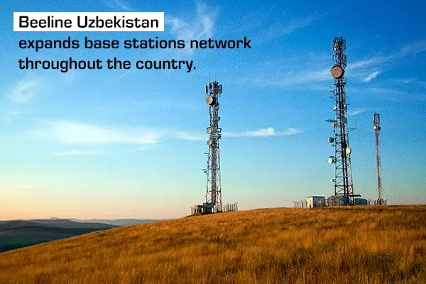 Beeline Uzbekistan launches over 1,350 base stations in the first half of the year