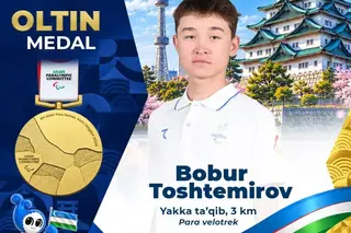 Bobur Toshtemirov Wins Para Cycling Gold at Asian Games