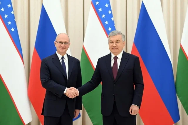 Oʻzbekiston Prezidenti Rossiya delegatsiyasini qabul qildi