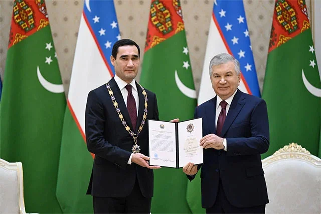 Turkmaniston Prezidenti “Oliy Darajali Do‘stlik” ordeni bilan taqdirlandi
