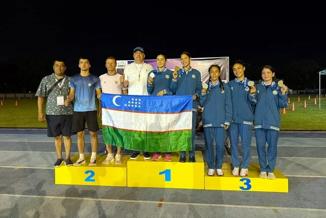 Сборная Узбекистана завоевала четыре медали на чемпионате Азии по современному пятиборью