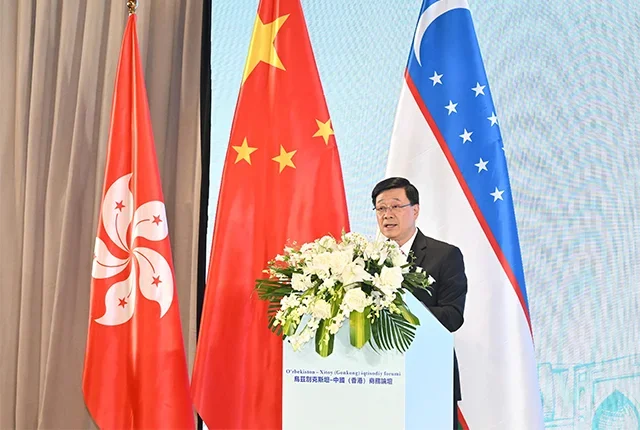 Hong Kong Leader to Visit Kazakhstan and Uzbekistan