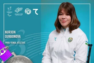 Нурхон Курбонова - чемпионка Пара Азиатских игр