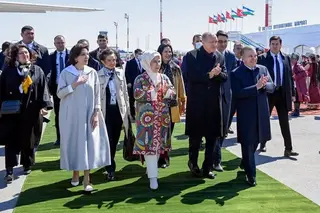 Presidents of Uzbekistan and Turkey visit Khiva