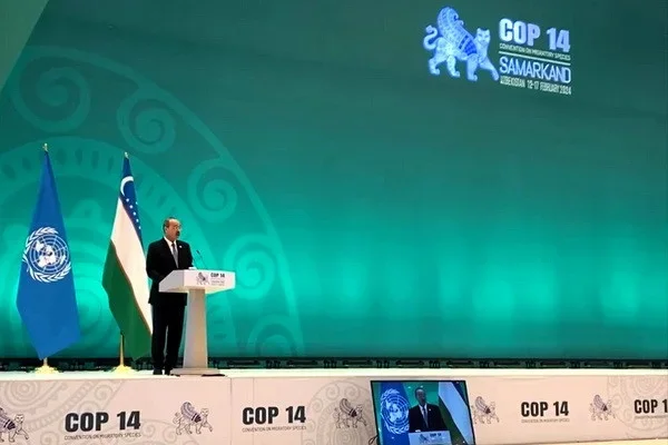 The 14th meeting of CMS COP14 starts in Samarkand