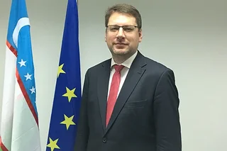 Абдулазиз Камилов ЕИ Делегациясининг янги тайинланган раҳбарини қабул қилди