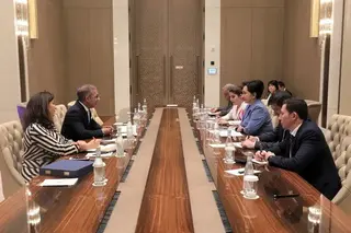 Duarte Pacheco expresses his gratitude for holding the Tashkent summit at a high level