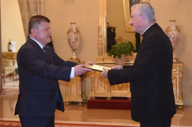 Ўзбекистон элчиси Андорра ҳамраиси, Урхельск епископига ишонч ёрлиқларини топширди