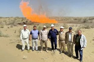 A new gas condensate field "Yangi Alat" was discovered in Bukhara