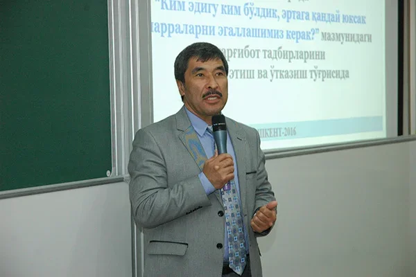 Hilol Nasimov heada Uzbekfilm cinema studio