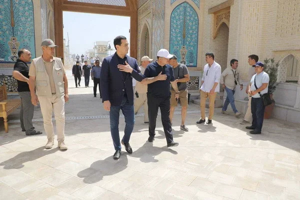 The progress of construction of infrastructure facilities in Samarkand region was studied