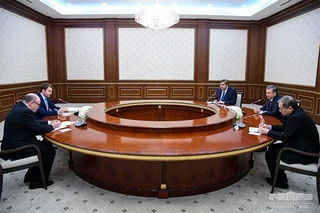 Президент Узбекистана принял министра экономического развития РФ