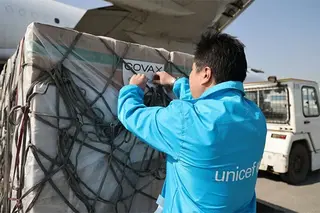 A cargo of syringes worth US$669,000 arrives in Uzbekistan
