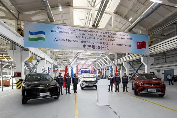 В Сырдарье состоялось открытие автомобильного завода EXEED