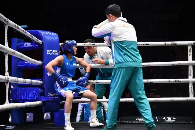 Бобокулова бокс бўйича жаҳон чемпионатида бронза медалини қўлга киритди