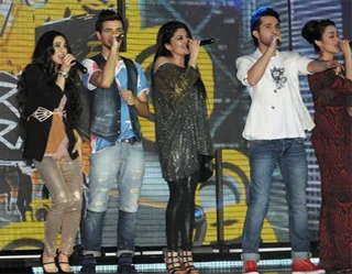 Participants of Zo`r - Zo`r Star sing songs of Botir Zakirov