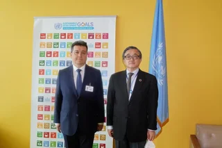 The Minister of ICT meets with the UN Under-Secretary-General - Head of the UN DESA