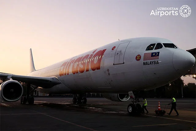 «AirAsia» авиакомпанияси Куала-Лумпур ва Тошкент ўртасида тўғридан-тўғри рейсларни йўлга қўйди
