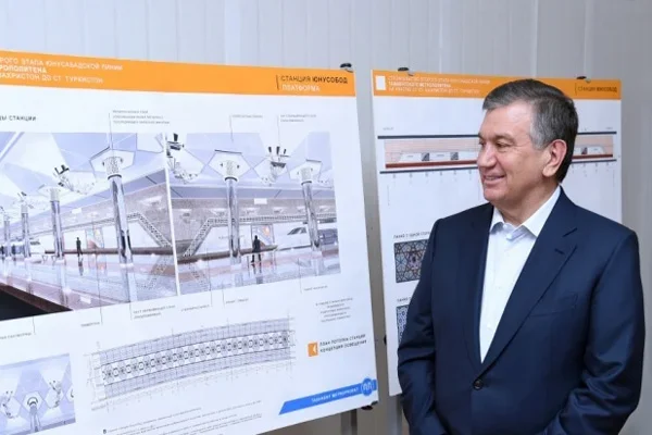 Uzbek President inspects several objects in Sergeli district